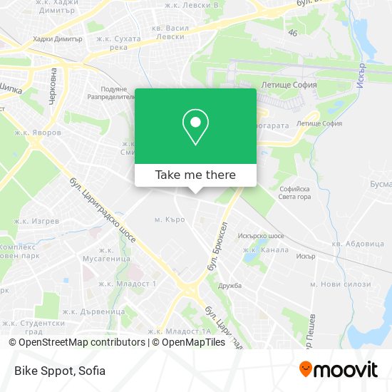 Bike Sppot map