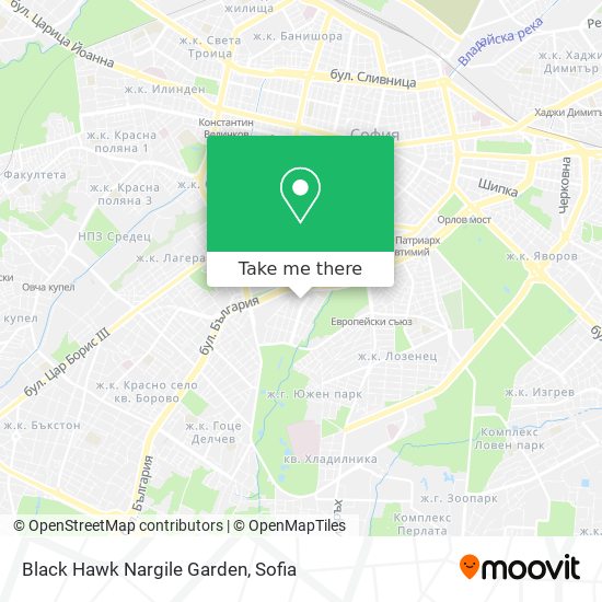 Карта Black Hawk Nargile Garden