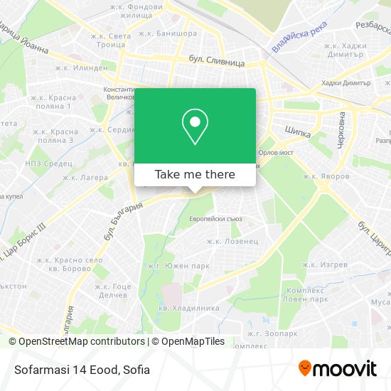 Sofarmasi 14 Eood map
