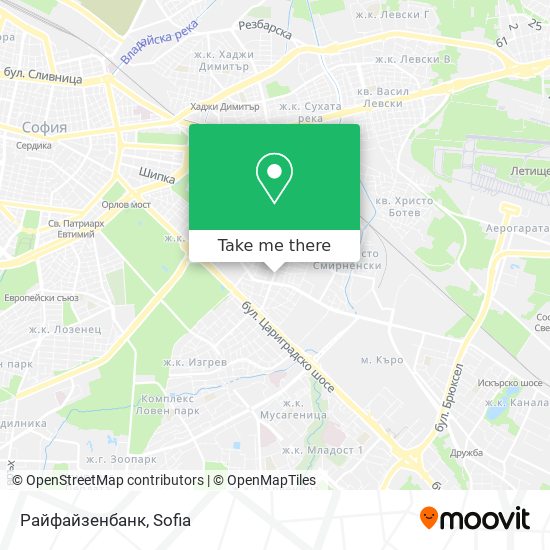 Райфайзенбанк map