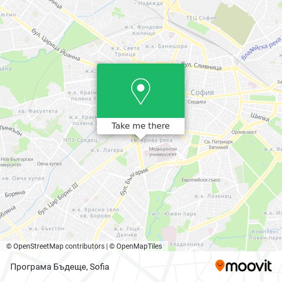 Програма Бъдеще map