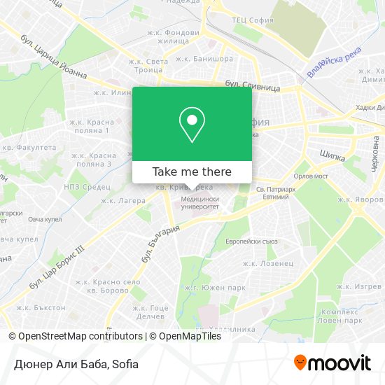 Дюнер Али Баба map