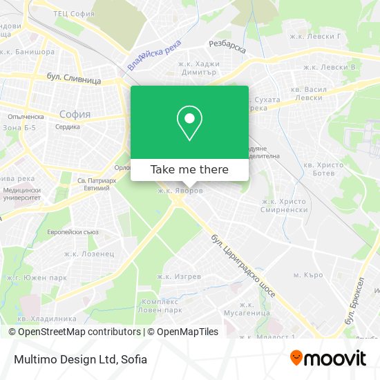 Multimo Design Ltd map