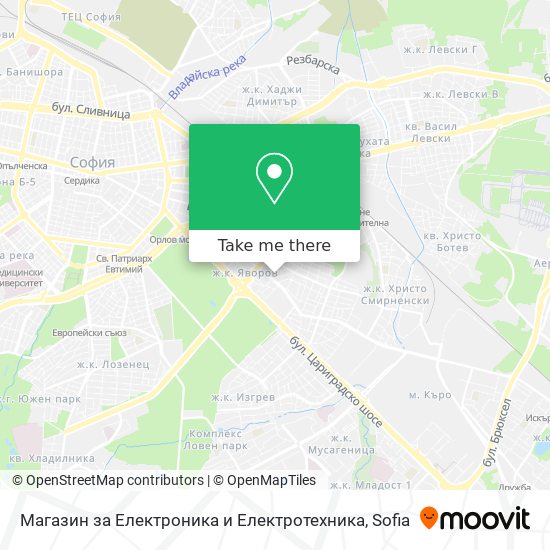Магазин за Електроника и Електротехника map