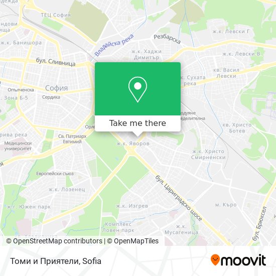 Томи и Приятели map