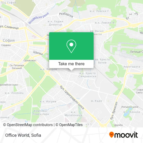 Карта Office World