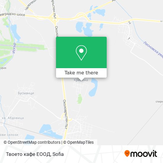 Твоето кафе ЕООД map