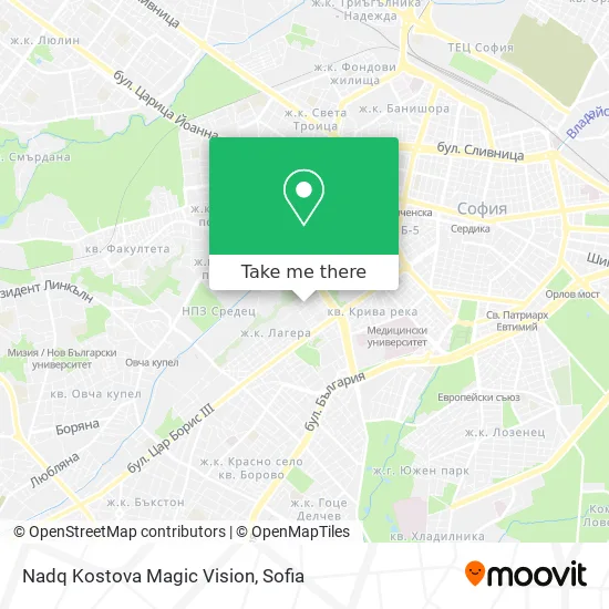 Карта Nadq Kostova Magic Vision