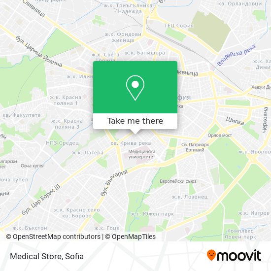 Medical Store map