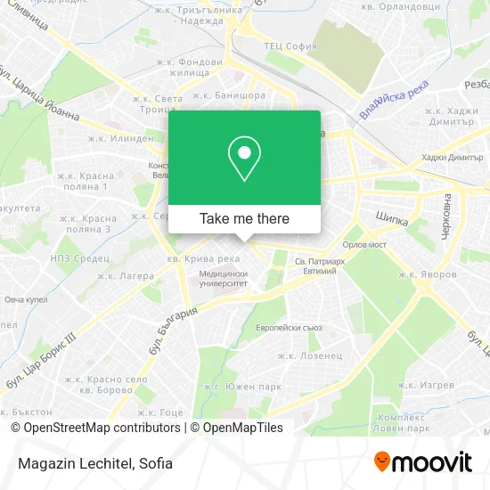 Карта Magazin Lechitel