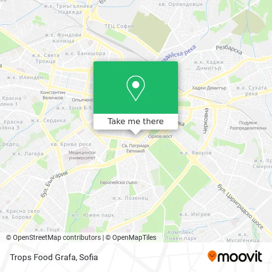 Trops Food Grafa map