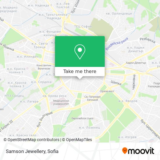 Samson Jewellery map