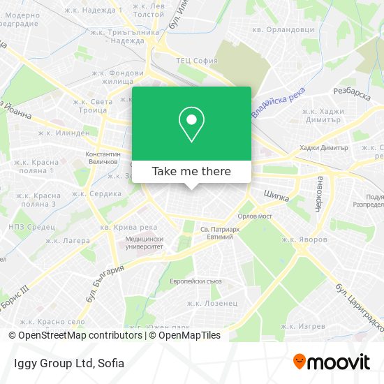 Iggy Group Ltd map