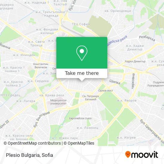 Карта Plesio Bulgaria