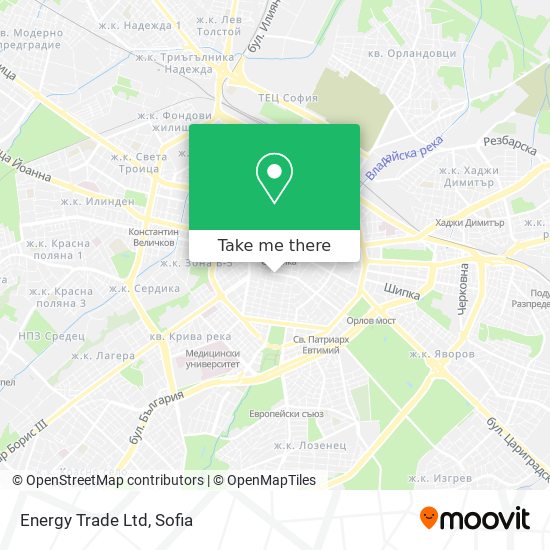 Energy Trade Ltd map