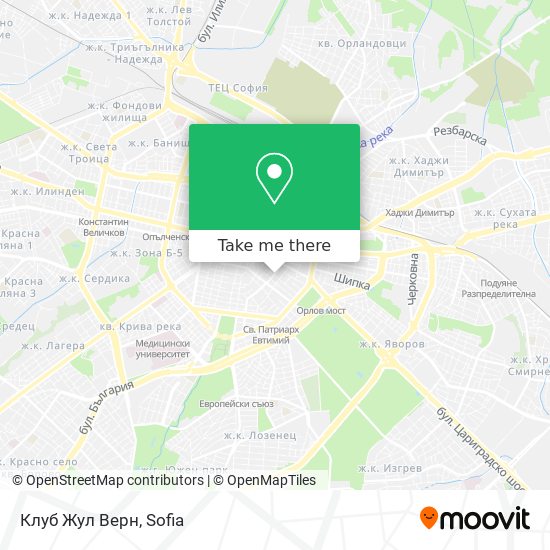 Клуб Жул Верн map