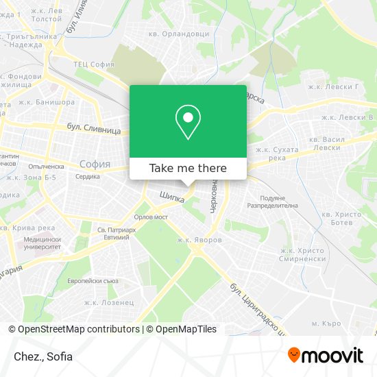 Chez. map