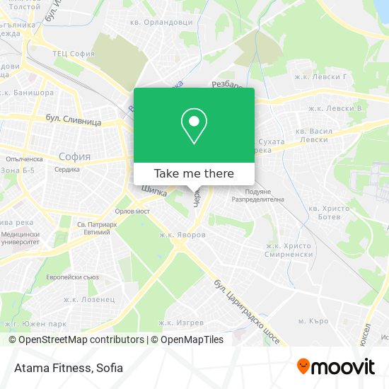Atama Fitness map