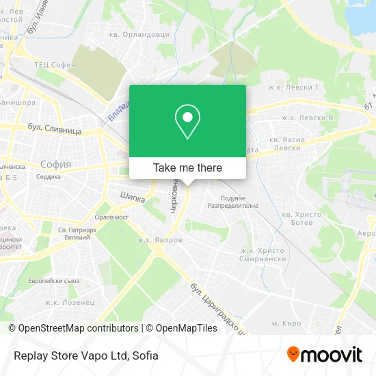 Карта Replay Store Vapo Ltd