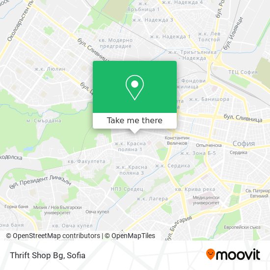 Thrift Shop Bg map
