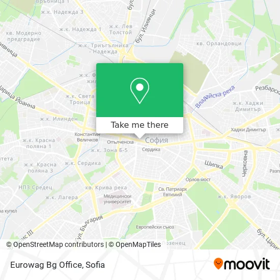 Карта Eurowag Bg Office