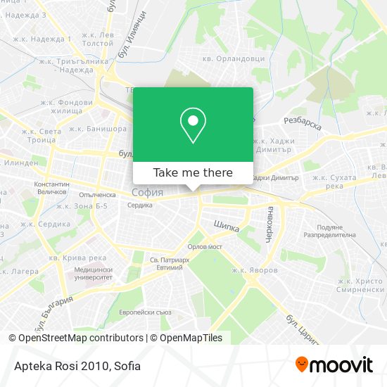 Apteka Rosi 2010 map