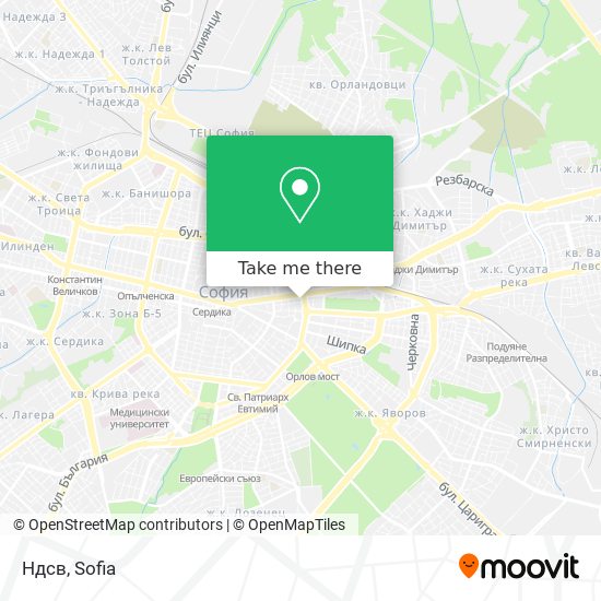 Карта Ндсв