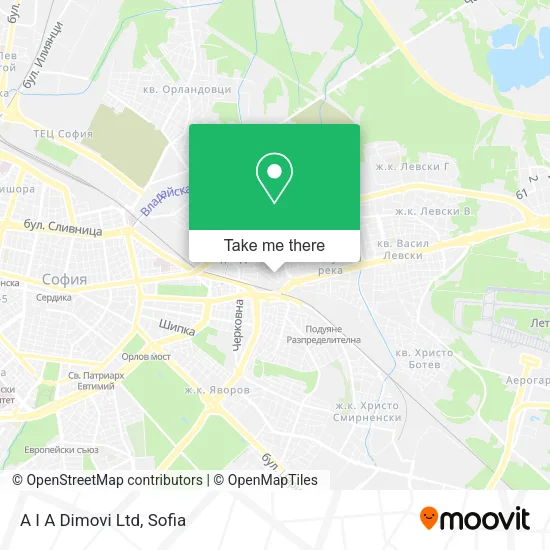 Карта A I A Dimovi Ltd