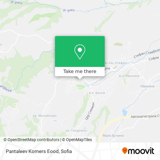 Pantaleev Komers Eood map