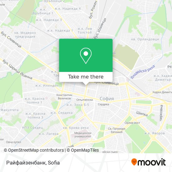 Райфайзенбанк map