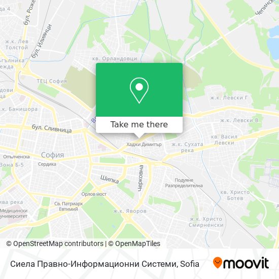 Сиела Правно-Информационни Системи map