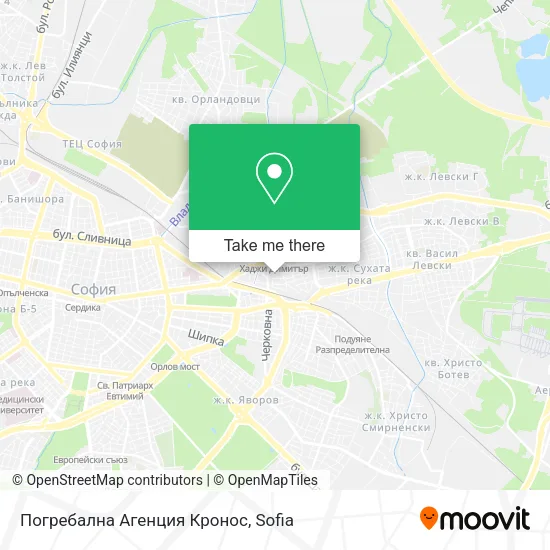 Карта Погребална Агенция Кронос