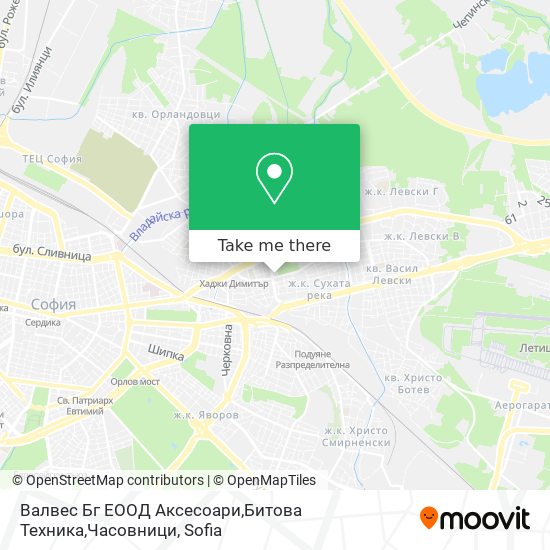 Карта Валвес Бг ЕООД Аксесоари,Битова Техника,Часовници