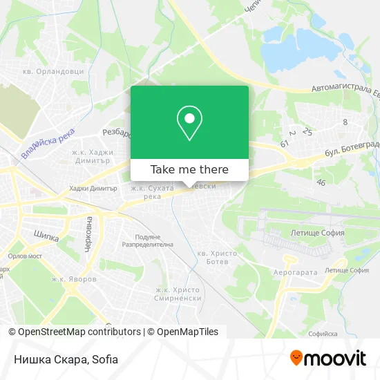 Карта Нишка Скара