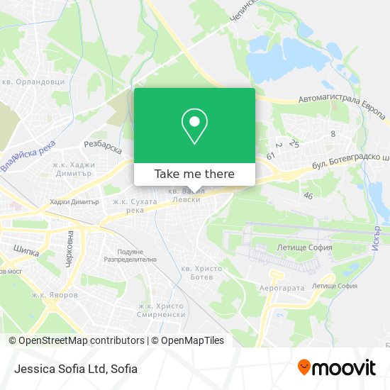 Jessica Sofia Ltd map