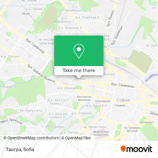 Карта Тангра