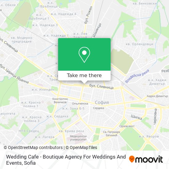 Wedding Cafe - Boutique Agency For Weddings And Events map