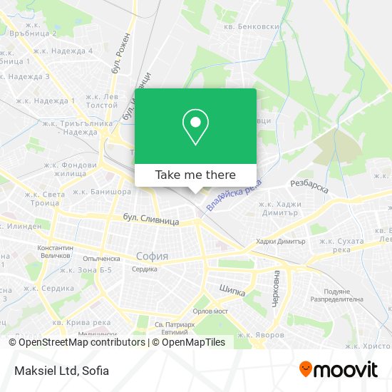 Maksiel Ltd map
