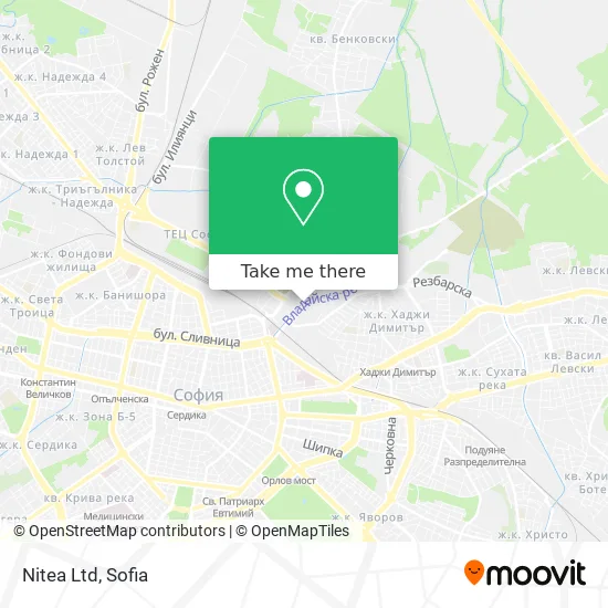 Карта Nitea Ltd