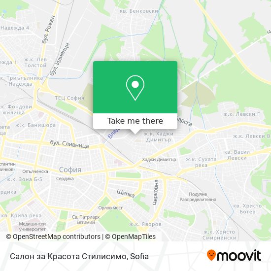 Салон за Красота Стилисимо map