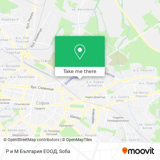 Р и М България ЕООД map