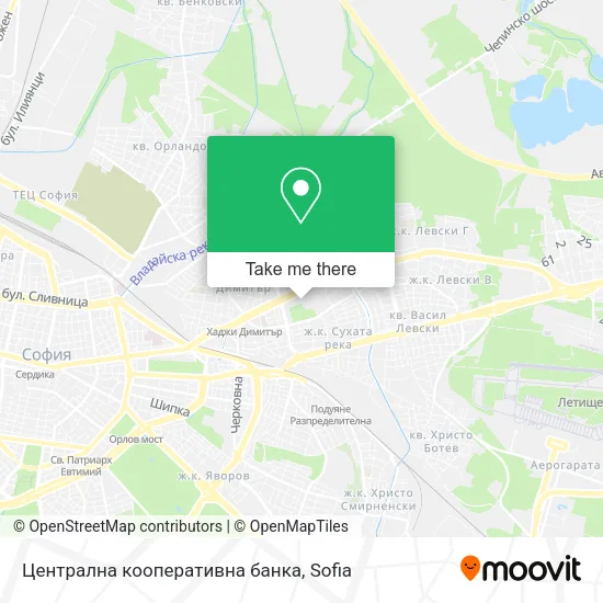 Карта Централна кооперативна банка