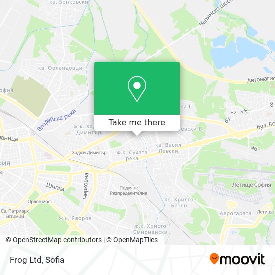 Карта Frog Ltd
