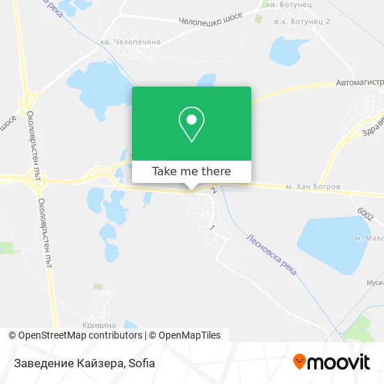 Карта Заведение Кайзера