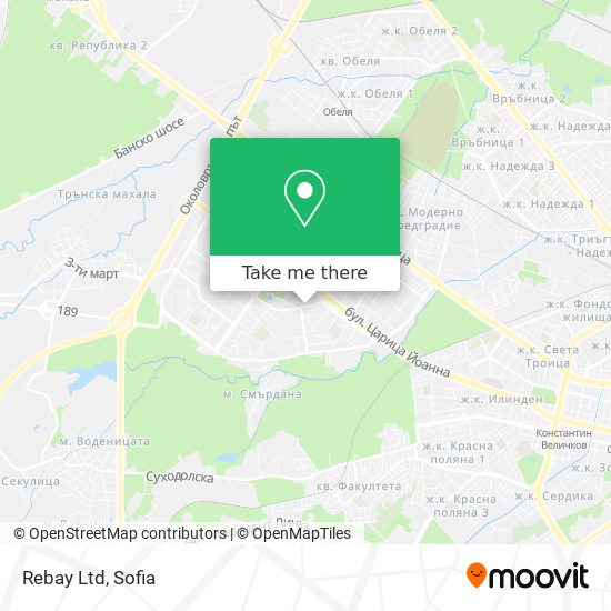 Карта Rebay Ltd