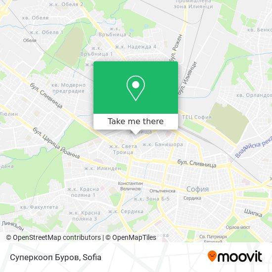 Карта Суперкооп Буров