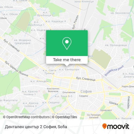 Дентален център 2 София map