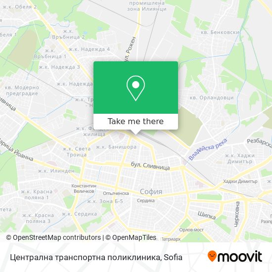 Централна транспортна поликлиника map