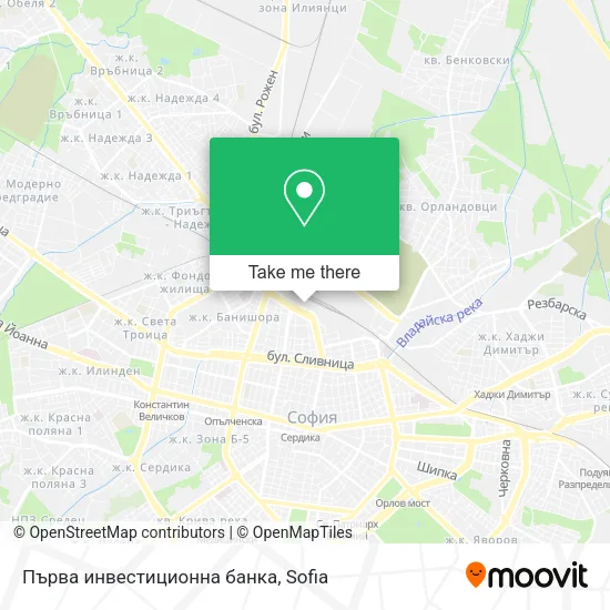 Карта Първа инвестиционна банка