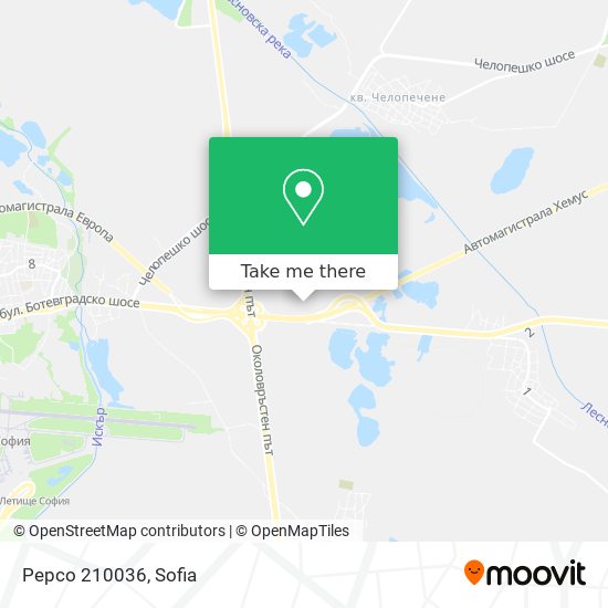 Pepco 210036 map